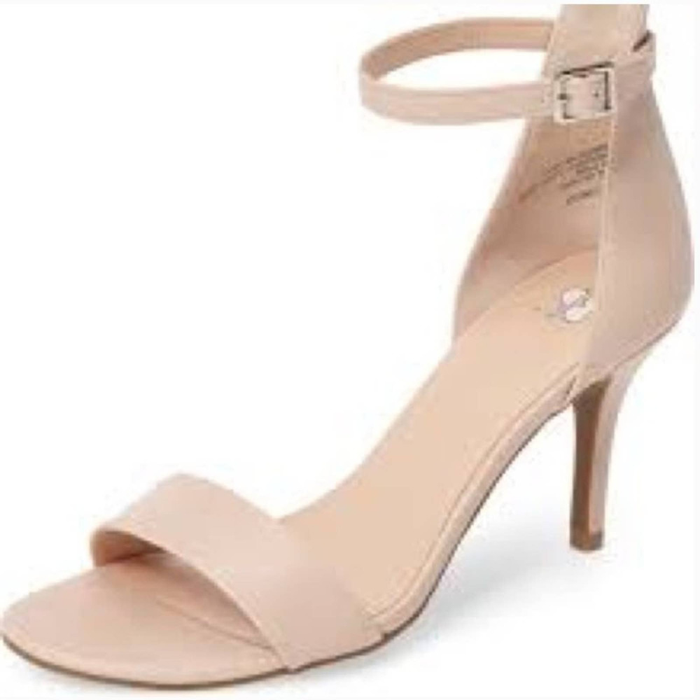Nordstrom BP Luminate Open Toe Sandal Heel - Petal - Picture 1 of 10